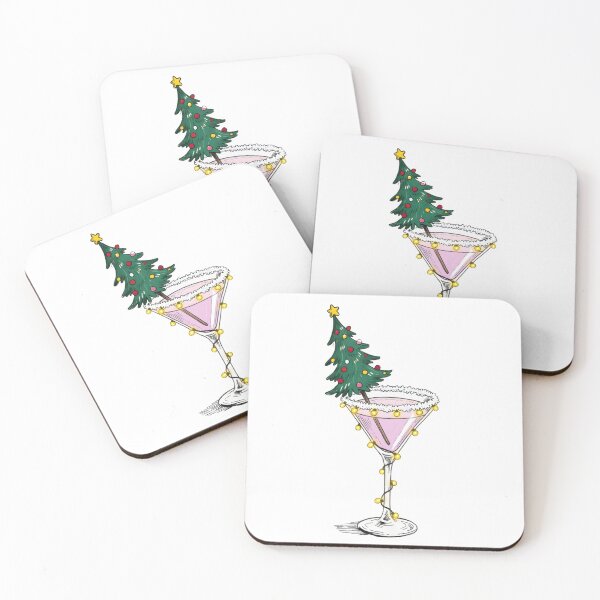 Item preview, Christmas Cocktail with Tree Garnish designed and sold by ArtPetrenko90.