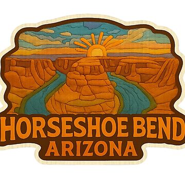 Artwork thumbnail, Horseshoe Bend Arizona by gorff
