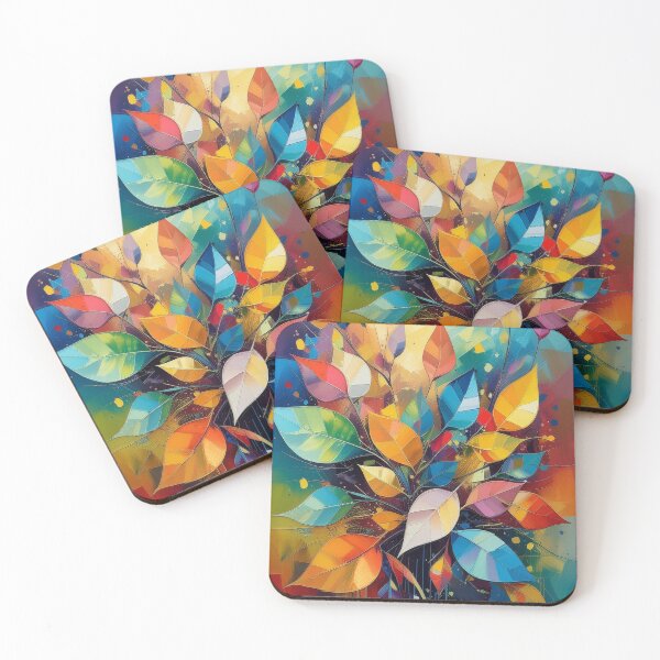 Item preview, Abstract Floral Patterns in Vibrant Colors designed and sold by OdelAbstracts.