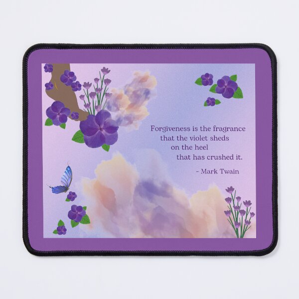 Item preview, Mark Twain: Forgiveness Fragrance the Violet Sheds designed and sold by EJVisuals.
