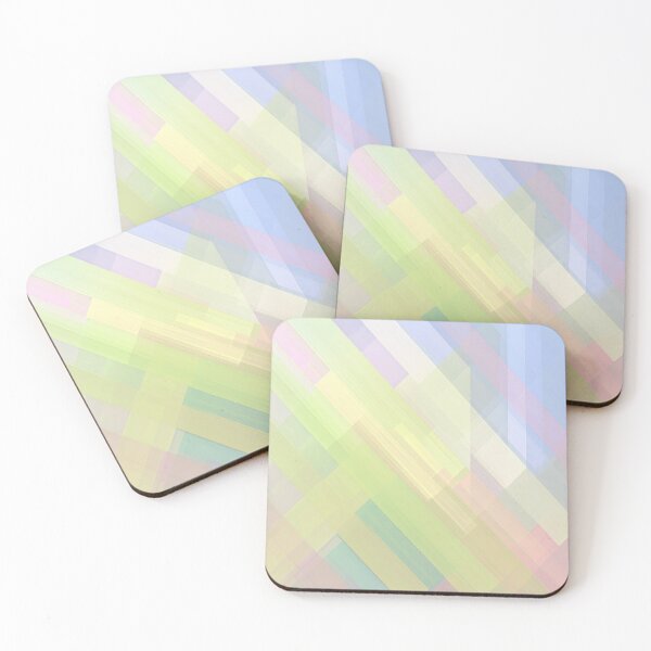 Item preview, Abstract Geometric Shapes with Pastel Colors designed and sold by OdelAbstracts.