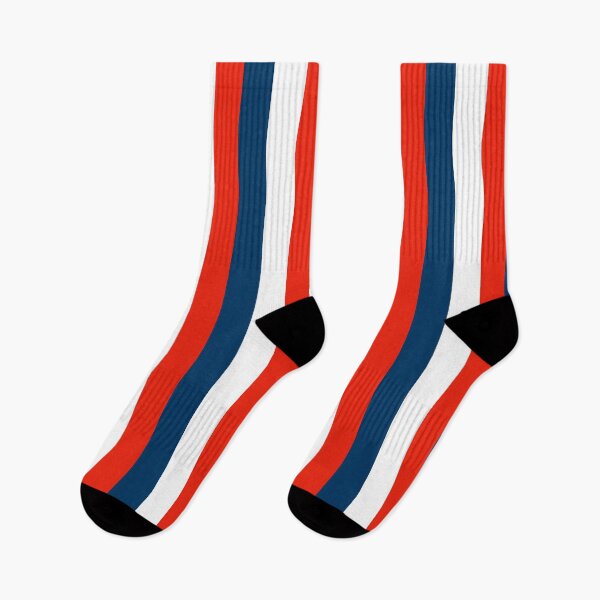 Item preview, France US UK Stripe Wide (Blue White Red) designed and sold by HelenStanning.
