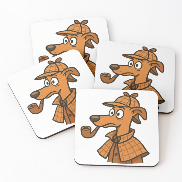Item preview, Detective Greyhound - Sherlock Holmes designed and sold by RedHeavenStudio.