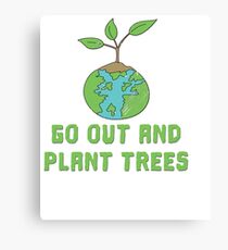 Nature Save the World plant 2 Tree Forest Weather flora Canvas Print