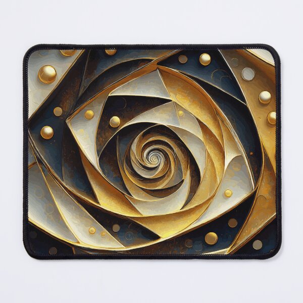 Item preview, Colorful Abstract Fibonacci Art 122 designed and sold by Vicky Brago-Mitchell®.