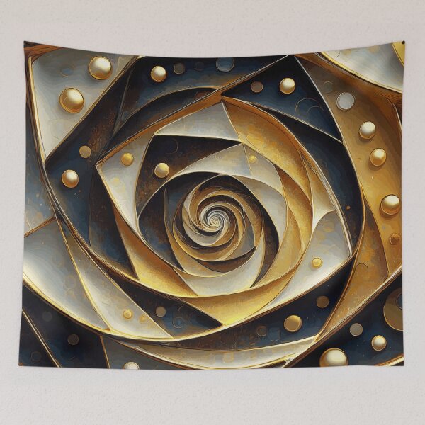 Item preview, Colorful Abstract Fibonacci Art 122 designed and sold by Vicky Brago-Mitchell®.