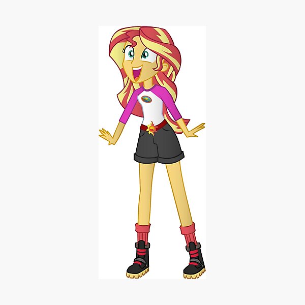 Item preview, Sunset Shimmer very happy full body Equestria Girls designed and sold by Diamanths.