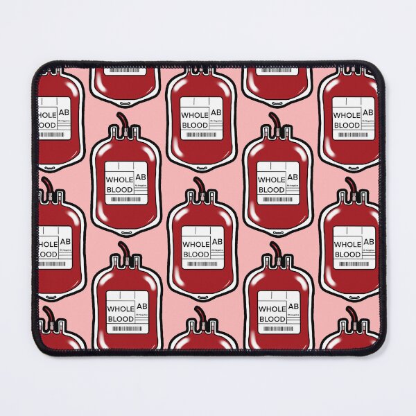 Item preview, AB negative blood bag  designed and sold by ashyssciencedesigns.