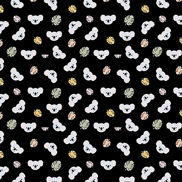 Artwork thumbnail, Koala seamless pattern by PatternDesign91