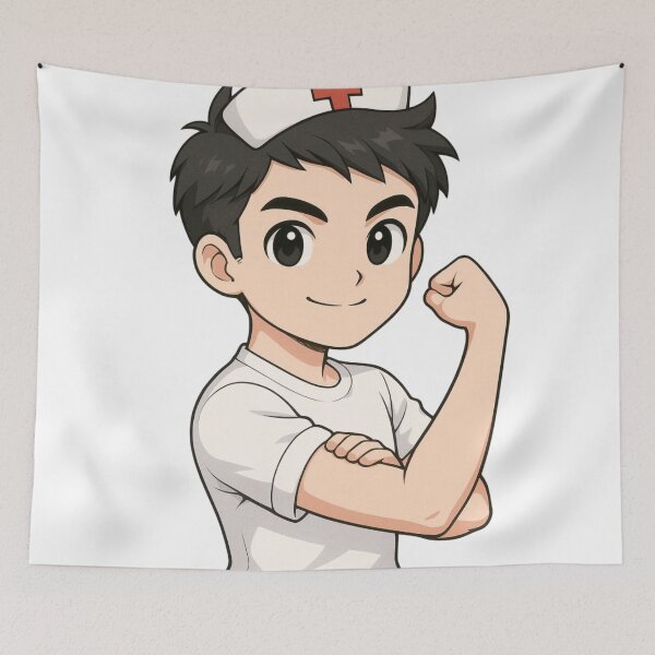 Item preview, Strong and Dedicated Nurse | Healthcare Hero designed and sold by panchoflex.