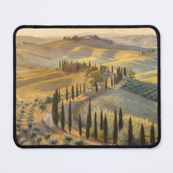 Item preview, Golden Hills of Tuscany – Serene Italian Landscape Painting. Art By Carraann  designed and sold by CARRAANN.