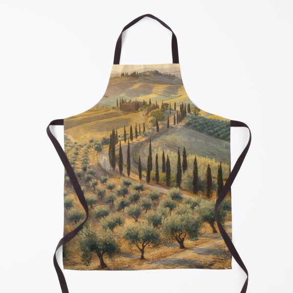 Item preview, Golden Hills of Tuscany – Serene Italian Landscape Painting. Art By Carraann designed and sold by CARRAANN.