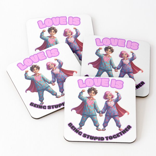 Item preview, Love is Being Stupid Together designed and sold by AntiJolly.