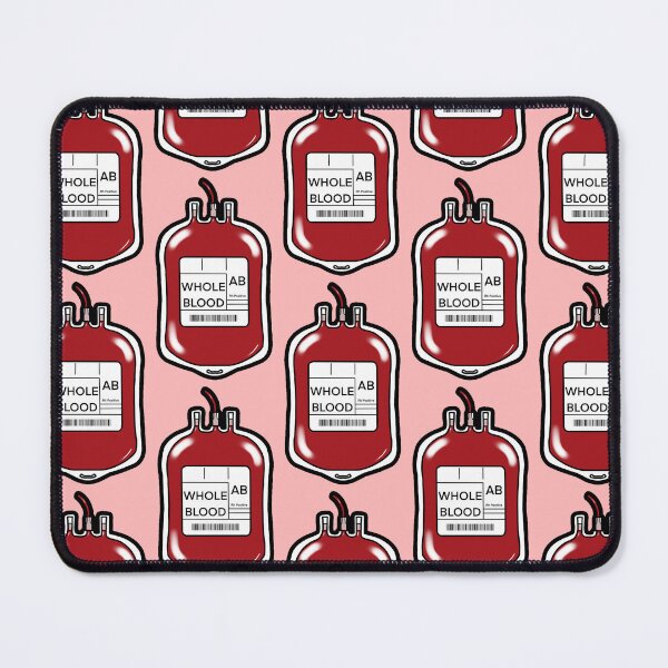 Item preview, AB positive blood bag  designed and sold by ashyssciencedesigns.