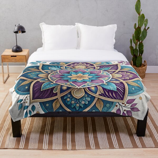 Artikelvorschau, Lotusblüten-Mandala#₪ entworfen und verkauft von VA Design.