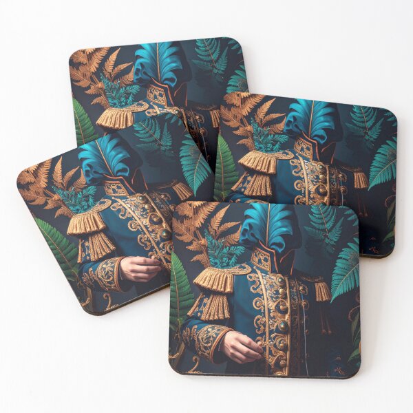 Item preview, Abstract Biophilic Artwork with Fantasy Fern Growths designed and sold by OdelAbstracts.