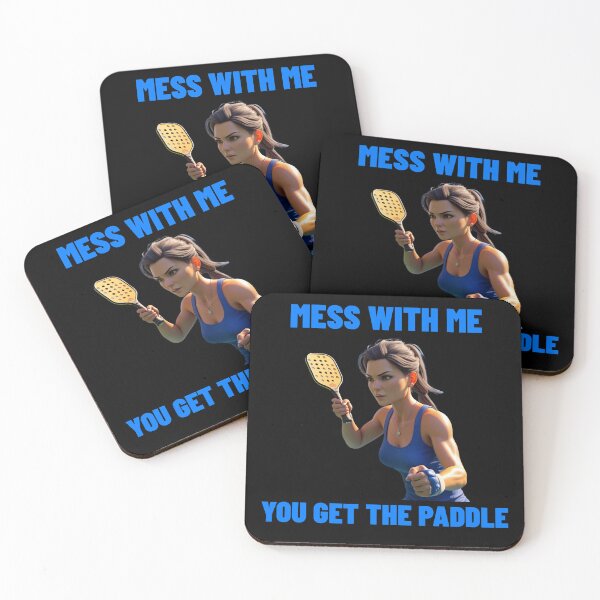 Item preview, Mess With Me You Get The Paddle (Pickleball) designed and sold by Danny's Tees.
