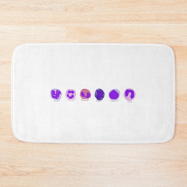 Item preview, White blood cells line designed and sold by ashyssciencedesigns.