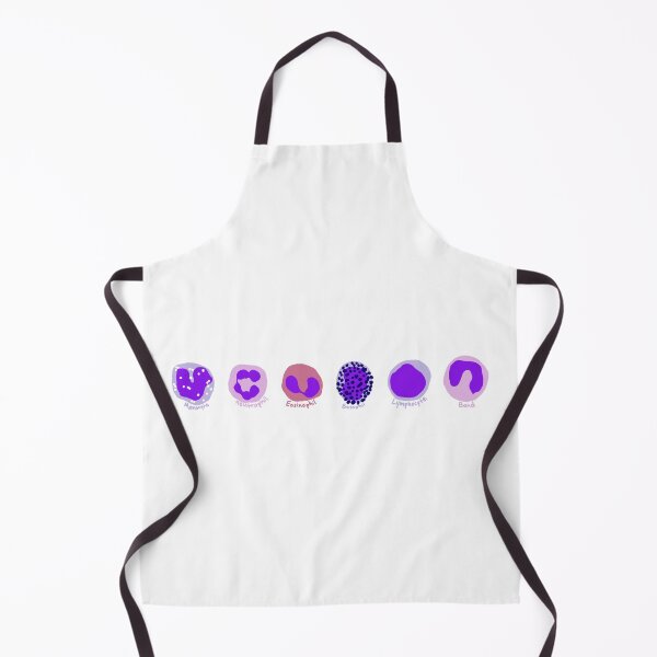 Item preview, White blood cells line designed and sold by ashyssciencedesigns.