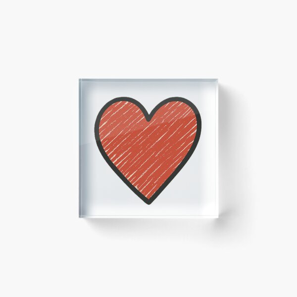 Item preview, Simple Sketchy Heart designed and sold by RedHeavenStudio.