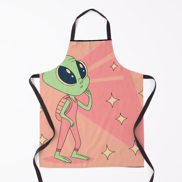 Item preview, Adventurous Alien Child with Stars designed and sold by ART ATTACK ZONE.