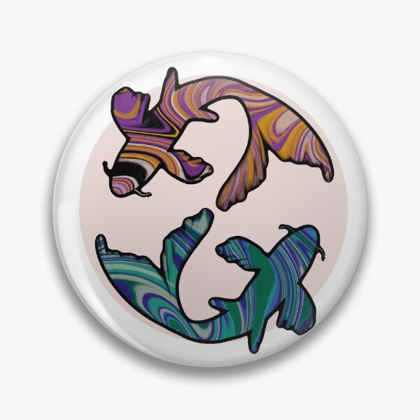 Item preview, Pride Koi: Gay x Nonbinary Flag Discrete designed and sold by cetfish.