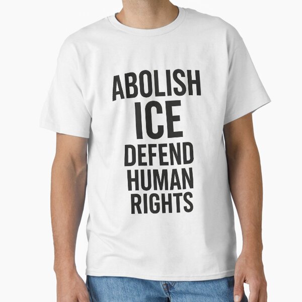 Item preview,  Abolish ICE – Human Rights Can’t Wait designed and sold by Uglyandcute.
