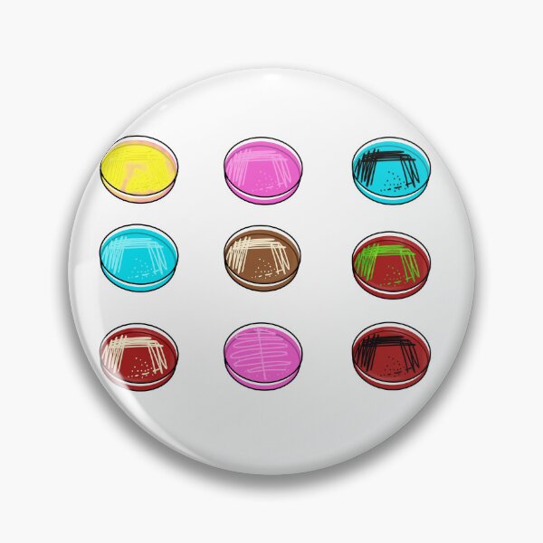 Item preview, Microbiology agar plates (sticker pack) designed and sold by ashyssciencedesigns.