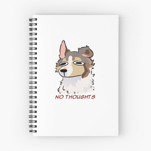Item preview, No Thoughts Collie designed and sold by Dragonell.