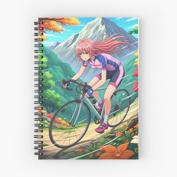 Item preview, Anime Cyclist at the Top - Epic Climb designed and sold by panchoflex.