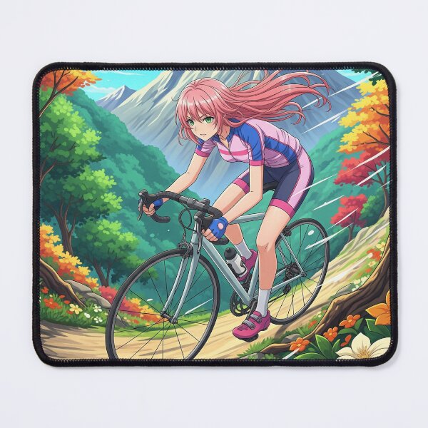 Item preview, Anime Cyclist at the Top - Epic Climb designed and sold by panchoflex.