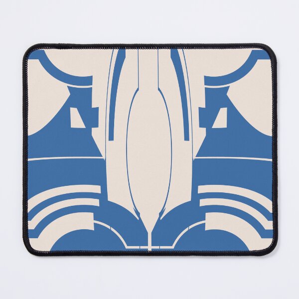 Item preview, Abstract Classical Mosaic Look in Blue Design designed and sold by ElasticPixels.