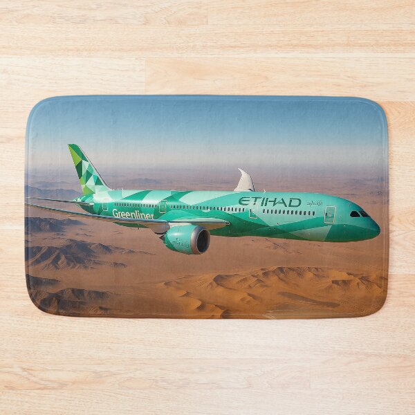 Item preview, Etihad Airways 787 Greenliner Over UAE Desert designed and sold by Skyframe Aviation.