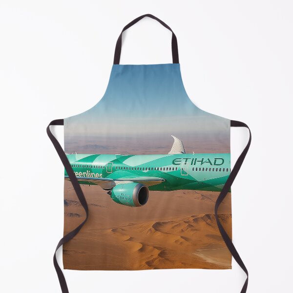 Item preview, Etihad Airways 787 Greenliner Over UAE Desert designed and sold by Skyframe Aviation.