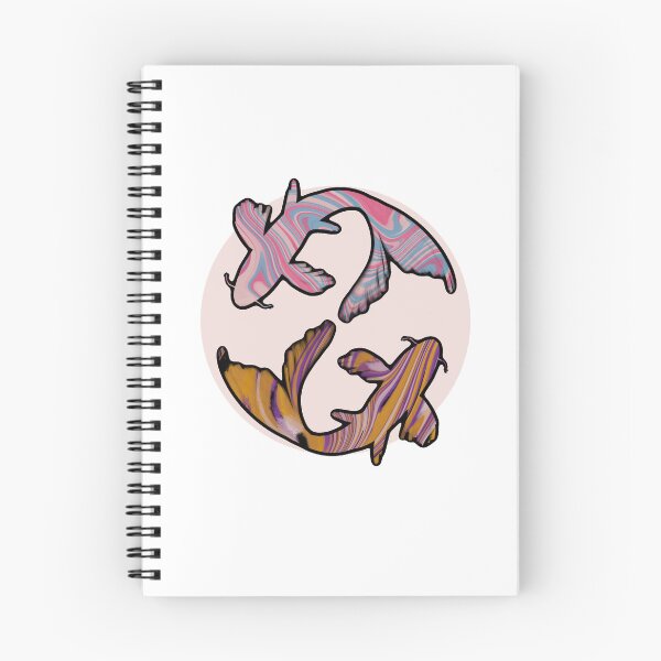 Item preview, Pride Koi: Trans x non-binary Flag Discrete designed and sold by cetfish.