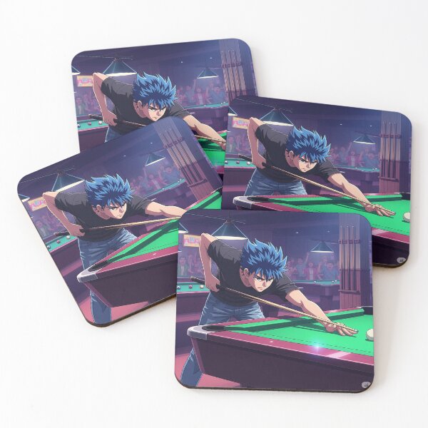 Item preview, Anime Billiards - Vibrant Night Duel designed and sold by panchoflex.