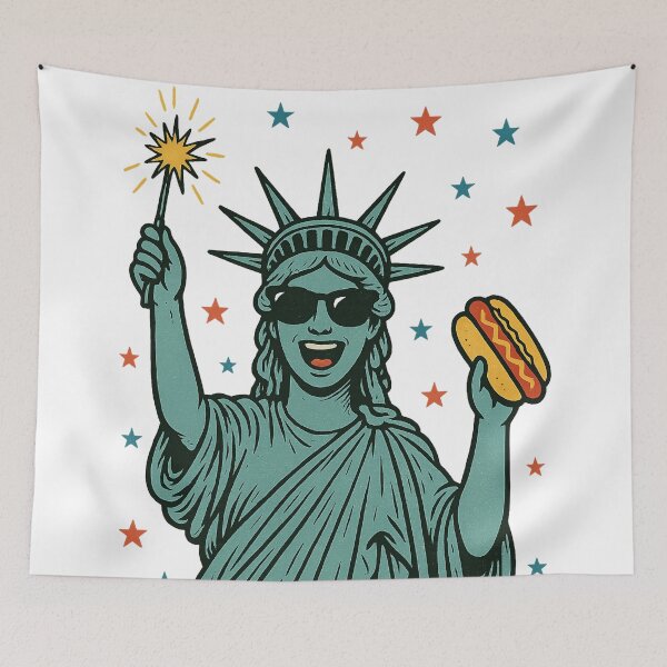Item preview, 4th of July Statue of Liberty designed and sold by jocelyndiebolt.