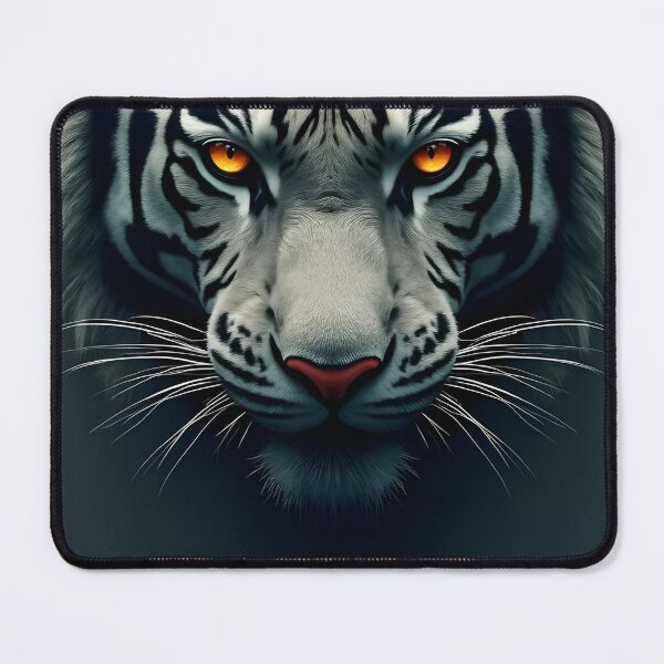 Item preview, Wild Nature White Tiger designed and sold by ShadowAndSlate.