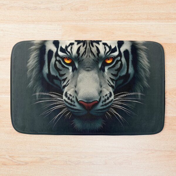 Item preview, Wild Nature White Tiger designed and sold by ShadowAndSlate.