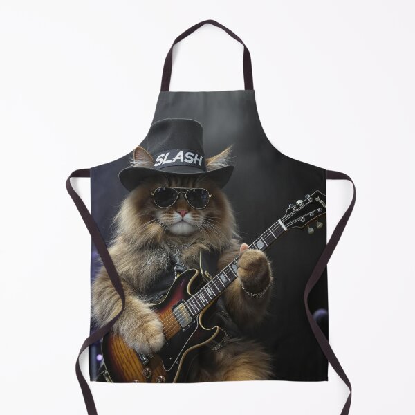 Item preview, Rockstar Guitarist Cat designed and sold by EdStark.