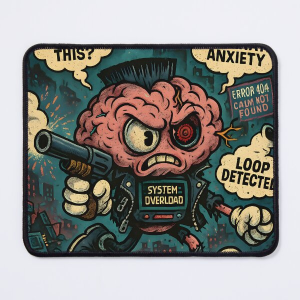 Item preview, The Inthinkinator – Overthinking Brain System Overload designed and sold by Think2Much.