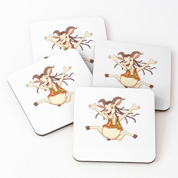 Item preview, Happy Jumping Goat designed and sold by DaniArtDesign81.