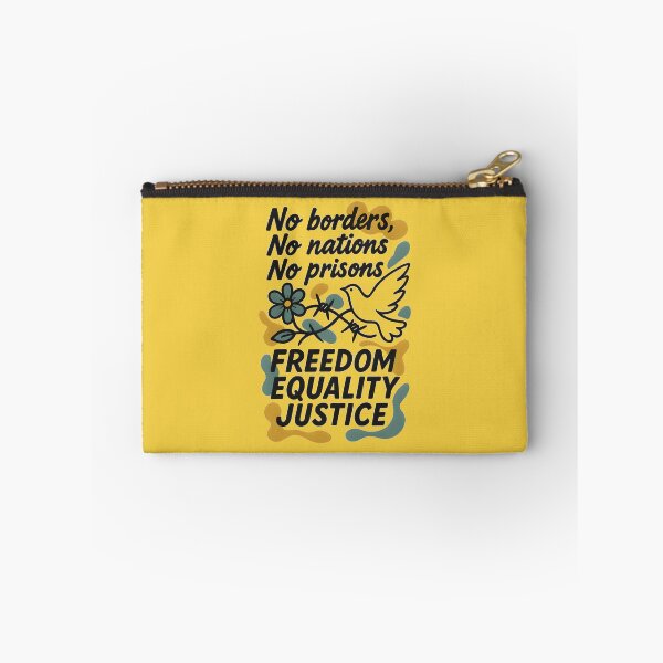 Item preview, No Borders, No Cages, Just Justice designed and sold by Uglyandcute.