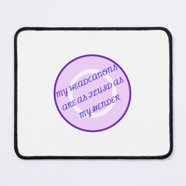 Item preview, Genderfluid Headcanon Sticker designed and sold by HailSam13.