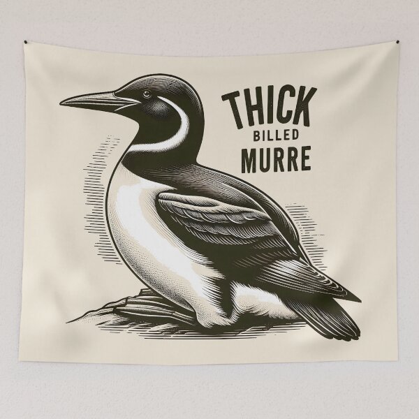 Item preview, Thick-billed Murre 5 designed and sold by theAVIARY7.