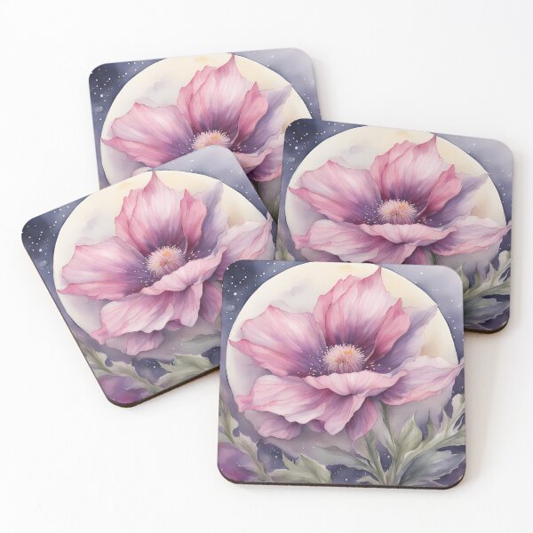 Item preview, Pink Moon Flower designed and sold by CalmnessbyChoice.