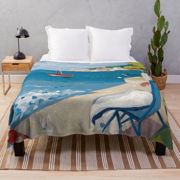 Item preview, Tranquil Seaside Charm of France. Art By Carraann designed and sold by CARRAANN.