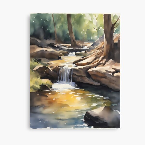 Item preview, Calm Cozy Creek designed and sold by BookCovered.