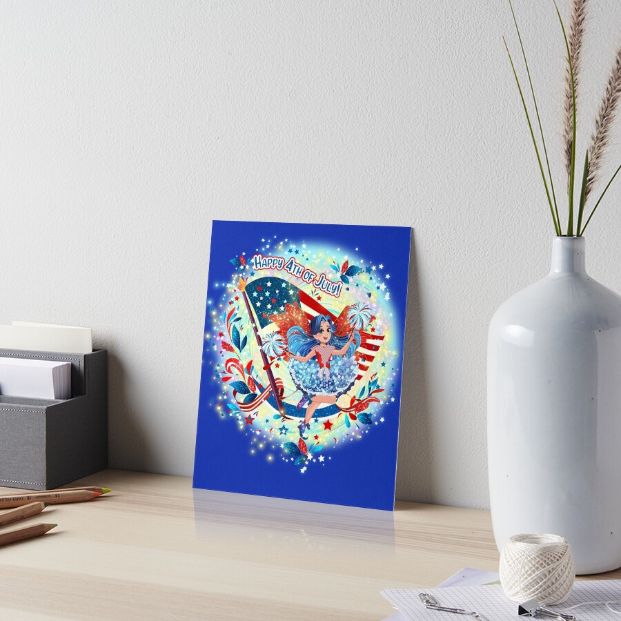 Item preview, Art Board Print designed and sold by FairyBookClub.