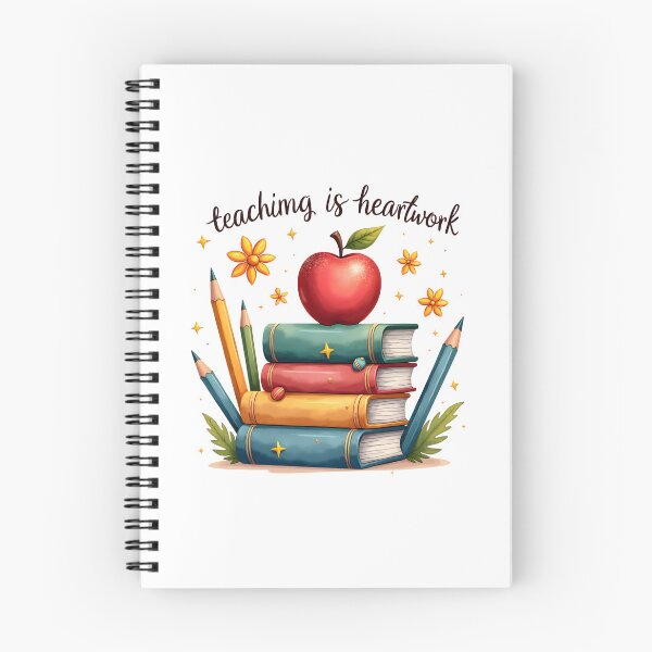 Item preview, Teaching is Heartwork designed and sold by TheEmptyBottleStudio.